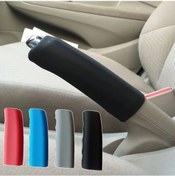 Resim Dream011 Dayanıklı Oval Vites Kolu Kılıfı Kaymaz Mikrofiber Deri Gri Vites Koruyucu 