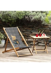 Resim Bluehomeconcept Adawall Picniker Teddy Katlanabilir Şezlong 