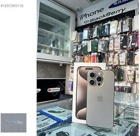 Resim Apple iPhone 15 Pro İkinci El YD | 128 GB | Natürel Titanyum 