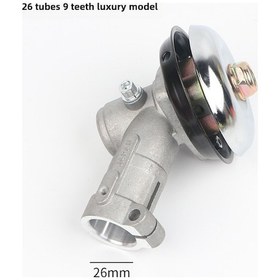 Resim Yunboo 26 Boru 9 Dişli Tek Kulaklı Üniversal Biçme Makinesi Çalışma Kafası - Dayanıklı Malzeme İle Verimli Kesim Performansı 560g 