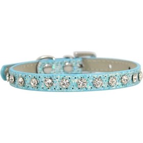 Resim Soulader Elmas Taşlı Kedi Yaka Tasması Xs Beden Mavi Renk Yavru Kedi Ve Köpekler İçin Şık Kedi Yavrusu Tasması Modelleri 