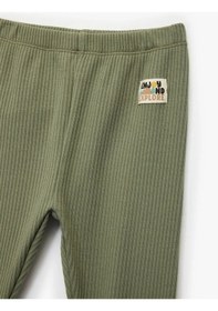 Resim Koton Basic Jogger Haki Erkek Bebek Eşofman Altı 6wmb40093tk Haki 