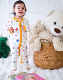 Resim 0.5 Tog Unisex Patikli Uyku Tulumu - Puantiye - 12-18 Ay 