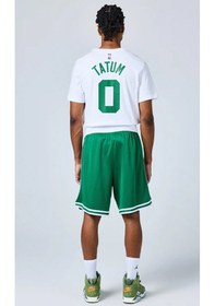 Resim Nike Dri Fit Nba Boston Celtics Swingman Icon Editicion Basketball Shorts Erkek Basketbol Şort Yeşil Yeşil 