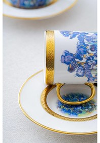 Resim Acar Lanthe Lone 6 Kişilik Kahve Fincanı Takımı - Mavi 