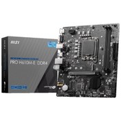 Resim MSI Pro H610m-e D4 1700p Vga Hdmi 