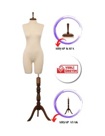 Resim Pantolon Giyebilen 38 Beden Vitrin Amaçlı Terzi Mankeni Vitrin Mankeni İğne Batmaz 0003 