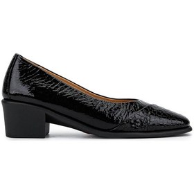 Resim Relax Anatomic Kadın Hakiki Deri Siyah Comfort Ayakkabı 611 E5698-923 Bn Ayk Sk25-26 Black/dk Black Siyah 