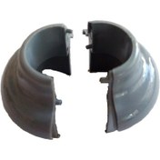 Resim Doğalgaz ocak flex hortumu rozeti mermer üstü delik tapa yüzük gri Gri 