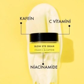 Resim Polente Natural - Glow Eye Cream - Vitamin C & Kafein Içeren Canlandırıcı Göz Kremi (20 Ml) 