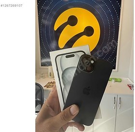 Resim Apple iPhone 15 İkinci El TR | 128 GB | Siyah 