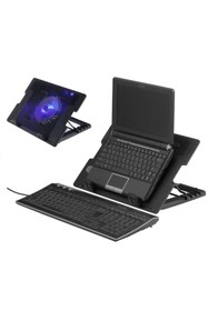 Resim OEM Notebook Soğutucu Fan Yükseklik Ayarlı Laptop Altı Soğutucu 