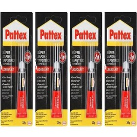Resim Pattex Süper Japon Yapıştırıcı 10g Blister 4 Adet 