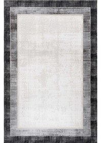 Resim Lynosse Siyah Fildişi Halı Yumuşak Oturma Odası Salon Çocuk Odası Siyah 