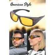 Resim Bfs Güvenli Gece Sürüş Görüş Gözlüğü Sis Far Işık Önleyici Anti-Fog Gözlük 