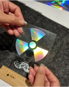 Resim Bay Etiket HLG15V2 Hologram Radyasyon İşareti Etiketi 