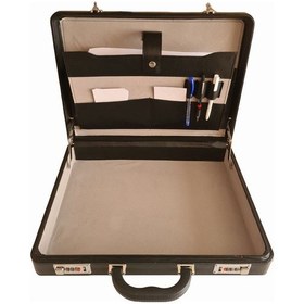 Resim Case Club Şifreli Bond & Evrak Çantası 10 Cm Siyah 