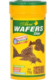Resim Ahm Wafers Chips 250 ML - Vatoz ve Çöpçü Balığı Yemi 