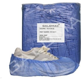 Resim Tela Mavi Galoş 300 Adet 