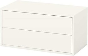 Resim IKEA EKET 2 Çekmeceli Dolap, 70x35x35 cm, Beyaz 