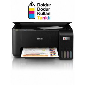 Resim Epson Ecotank L3210 Çok Fonksiyonlu Tanklı Yazıcı (Uyumlu Mürekkepli) 