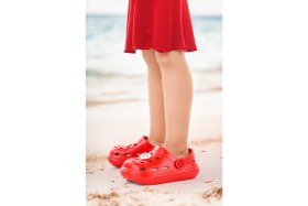 Resim Kiko Kids Bester Eva Plaj Havuz Okul Kreş Kız Çocuk Terlik 