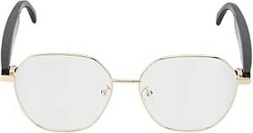 Resim Tercüman Akıllı Gözlükler, Erkekler İçin Bluetooth Güneş Gözlüğü, Mavi Engelleyen Lensler, 163 Dil Çeviri, Gerçek Zamanlı Ses Notu Kayıt 