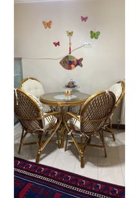 Resim Şirin 4'lü Yemek Takımı Açık Kahverengi 