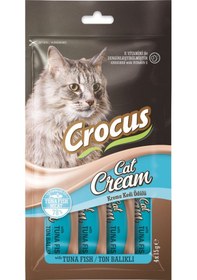 Resim Crocus Ton Balıklı Krema Kedi Ödülü 4 X 15 Gr 