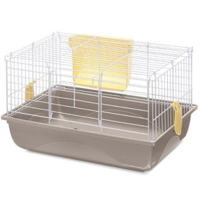 Resim İmac Easy 60 Gine Pig ve Kemirgen Kafesi Bej 60.5x40.5x36 Cm 