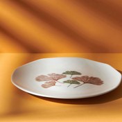 Resim Tulu Porselen Ginkgo Servis Tabağı - 27 cm 