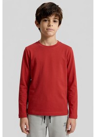 Resim Tommy Life Standart Fit Basic O Yaka 5li Paket Unisex Çocuk T-shirt - 11329 Renkli 