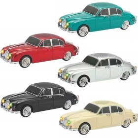 Resim Everton RT-1958 Araba Görünümlü Bluetooth/usb/sd Kart/aux/radyo Mp3 Player Müzik Kutusu-Dark Blue Renk 