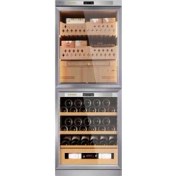 Resim Raching Elektronik Puro & Şarap Dolabı Silver FJ-CW36B 