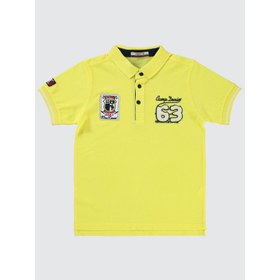 Resim Popito Erkek Çocuk Tişört 10-13 Yaş Sarı 