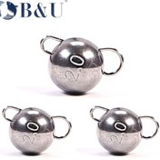Resim B&U Tungsten Swing Jig Head - Yumuşak Yemler için Derin Su Ağırlığı - Balıkçılık Takımı ve Aksesuarları 