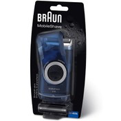 Resim Braun MobileShave M-60b Seyahat Tipi Yıkanabilir Pilli Tıraş Makinesi 