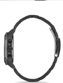 Resim FERRO FM31300A-V Quartz Çelik Siyah 44 mm Erkek Kol Saati 
