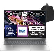 Resim Hp Probook 460 G11 Intel Core Ultra 7 155U Ddr5 16GB 512GB SSD Intel® Aı Boost 16\ Wuxga IPS Windows 11 Home Taşınabilir Bilgisayar A23BCEAH01 + Zetta Çanta 