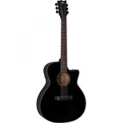 Resim Esp Ltd A-300E Siyah Elektro Akustik Gitar 