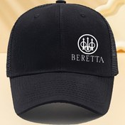 Resim Beretta baskılı yüksek kaliteli bir beyzbol şapkası, hem erkekler hem de kadınlar için ayarlanabilir, dış mekan etkinlikleri, tatiller, kamp ve günlük geziler için uygun, festivallerde mükemmel bir hediye veya kamyoncular için ideal 