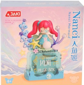 Resim Hk112 Jaki Deniz Kızı Müzik Kutusu 131 Parça Block 