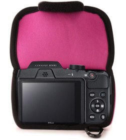 Resim MegaGear MG724 Nikon Coolpix B500 Neopren Kamera Kılıfı 
