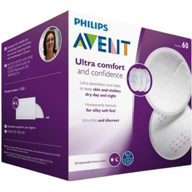 Resim Philips Avent Ultra Konfor Göğüs Pedi 60'lı 