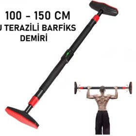 Resim Su Terazili Barfiks Demiri 100-150 cm 