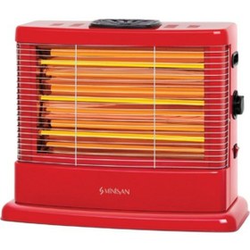 Resim Minisan Maximus Ms2100 2100w Buharlı Quartz Soba 