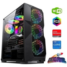 Resim Rogame RKT660725 i7-12700F 32 GB 1 TB M2 8 GB RX580 Free Dos Masaüstü Oyuncu Bilgisayarı 