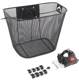 Resim Dadata Dağ Bisiklet Sepeti Sepet Demir Net Sepet Hızlı Bırakma Taşınabilir Sepet (Yurt Dışından) 