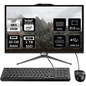 Resim MSI PRO AP222T i5 13400 20GB 2TB SSD 21.5" FHD 