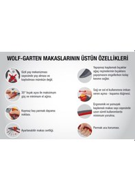 Resim Wolf Garten Hs-B Çit Biçme Makası 